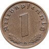 Купить Германия, Третий рейх 1 рейхспфенниг (reichspfennig) 1939 A