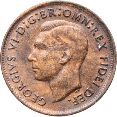 купить Австралия 1/2 пенни (penny) 1949