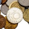 Купить Набор из 30-ти монет разных стран мира "Маленькие монеты" в мешочке