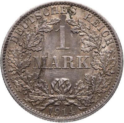купить Германия 1 марка 1914, Знак монетного двора: "A" - Берлин