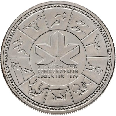 купить Канада 1 доллар (dollar) 1978 XI игры содружества в Эдмонтоне
