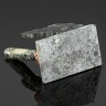 Купить Композиция настольная с картой Сибири и фигуркой козла, натуральный камень, латунь, янтарь, Российская Федерация, 2000-2020 гг.