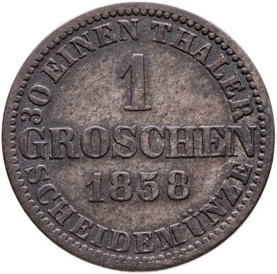 купить Ганновер 1 грош 1858