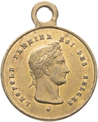 купить Бельгия медаль "25 лет правления короля Леопольда I" 1856