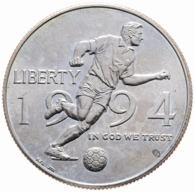 купить США 1/2 доллара (50 центов) 1994 D "Чемпионат мира по футболу 1994"