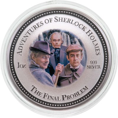 купить Острова Кука 2 доллара 2007 «Приключения Шерлока Холмса. Последнее дело»