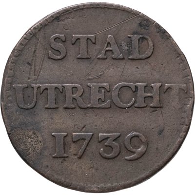 купить Голландская республика, Утрехт 1 дуит 1739