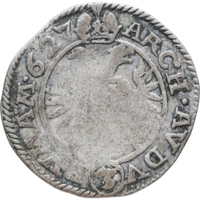 купить Австрия 3 крейцера 1627