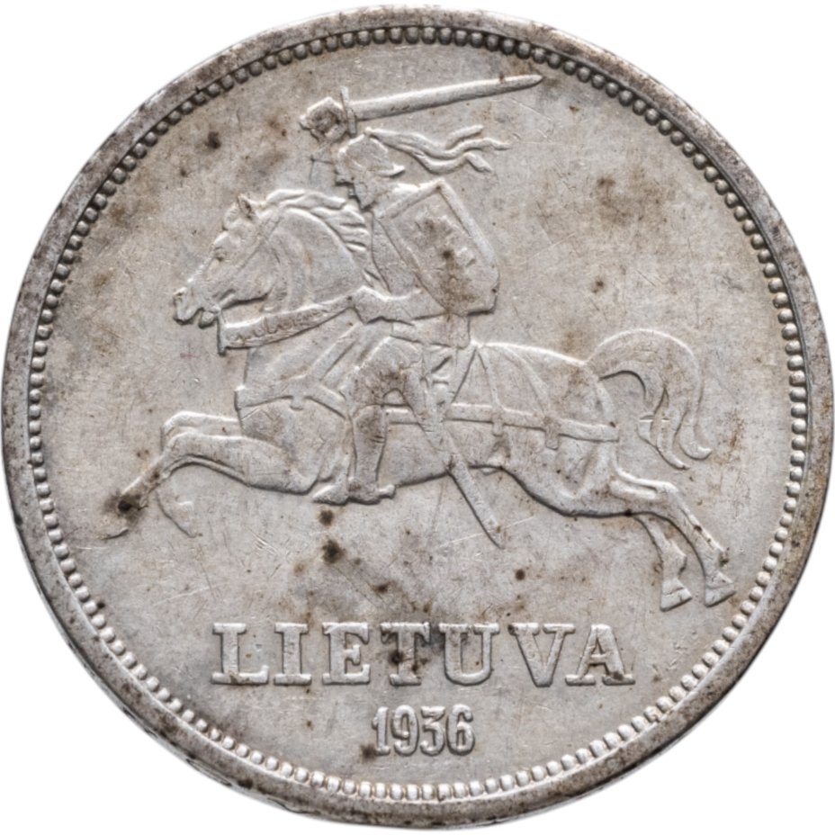 купить Литва 5 литов (litai) 1936