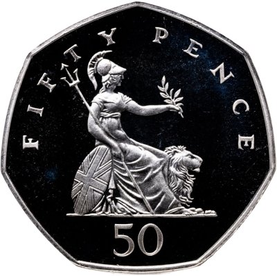 купить Великобритания 50 пенсов (pence) 1999