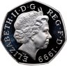 Купить Великобритания 50 пенсов (pence) 1999