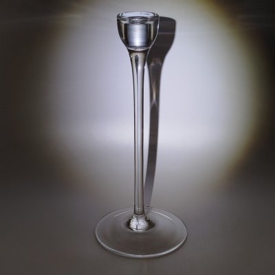 купить Подсвечник лаконичной формы "Blomster", Ikea, стекло, алюминий, Китай, 2000-2020 гг.