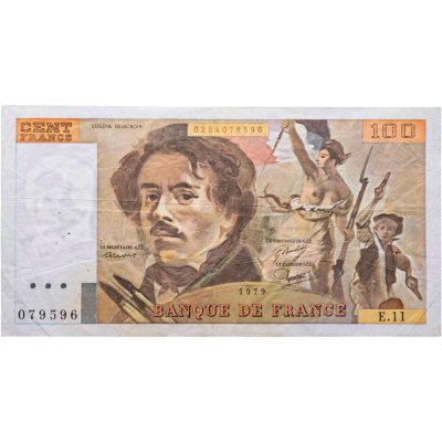 купить Франция 100 франков 1979 год (Pick 154a)