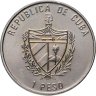 Купить Куба 1 песо (peso) 2002  Вожди мирового пролетариата - Мао Цзэдун