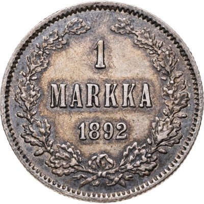 купить 1 марка 1892 L Российская Финляндия