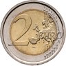 Купить Италия 2 евро 2015 "30 лет флагу Европы"