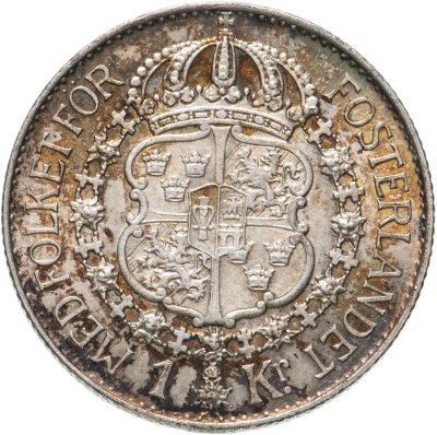 купить Швеция 1 крона (krona) 1937