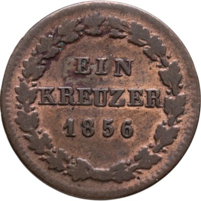 купить Германия, Нассау 1 крейцер 1856