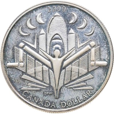 купить Канада 1 доллар (dollar) 2000 "Миллениум"