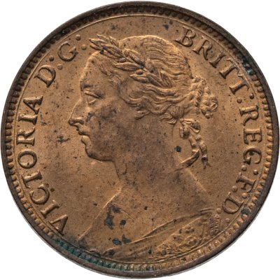 купить Великобритания 1 фартинг (farthing) 1881