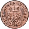 Купить Германия, Пруссия 2 пфеннига 1858