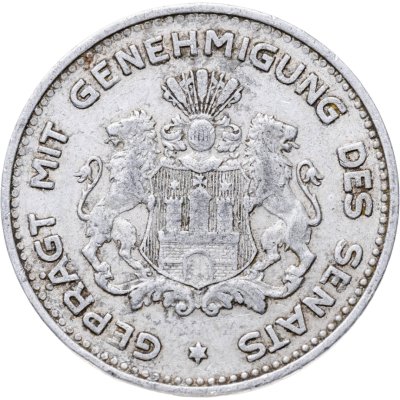 купить Германия (Гамбург) нотгельд 10 пфеннигов (1/10 марки) 1923