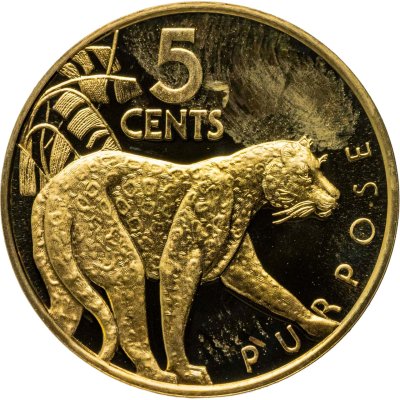 купить Гайана 5 центов (cents) 1976