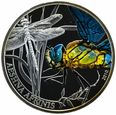 купить Палау 2 доллара 2010 "Стрекоза"