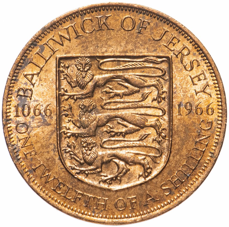 купить Джерси 1/12 шиллинга (shilling) 1966 "900 лет битве при Гастингсе"