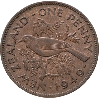 купить Новая Зеландия 1 пенни (penny) 1949