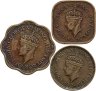 Купить Цейлон, набор монет для обращения 1943-1944 (3 шт.)