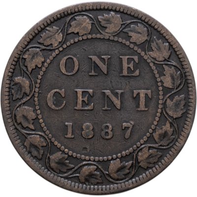 купить Канада 1 цент (cent) 1887
