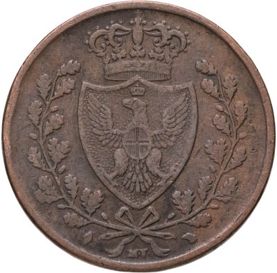 купить Сардиния 5 чентезимо (centesimi) 1826