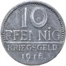 Купить Германия, Камбург 10 пфеннигов 1918