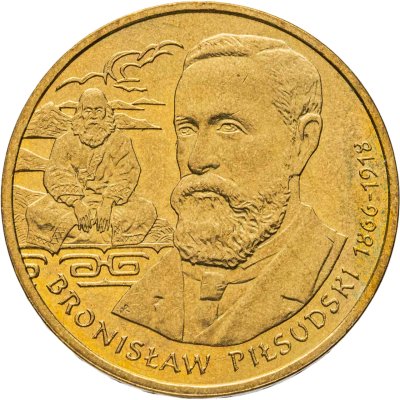 купить Польша 2 злотых 2008 "Бронислав Пилсудский (Bronisław Piłsudski)"