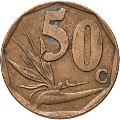 купить ЮАР 50 центов (cents) 1996