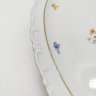 Купить Блюдо овальное с цветочным декором ("Мейсенский букет"), фарфор, деколь, золочение, Kahla, Германия, 1937-1956 гг.