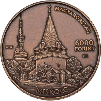 купить Венгрия 6000 форинтов 2026 "Регион Боршод-Абауй-Земплен, город Мишкольц"