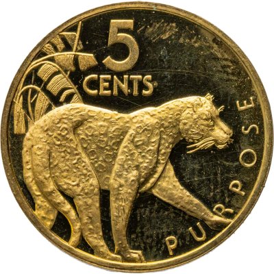 купить Гайана 5 центов (cents) 1976