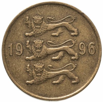 купить Эстония 20 сентов 1996