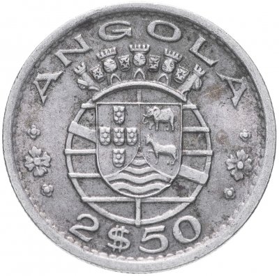 купить Ангола 25 эускудо 1953-1974