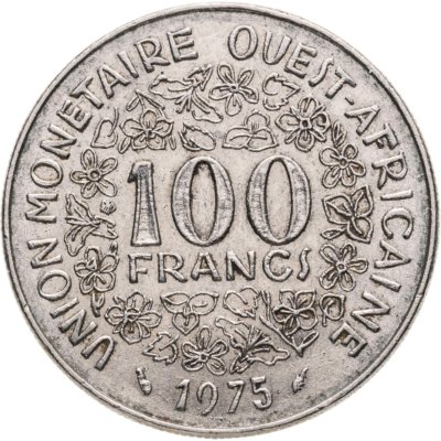 купить Западная Африка (BCEAO) 100 франков (francs) 1975