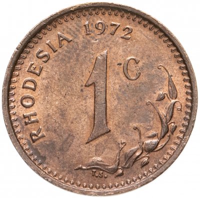 купить Родезия 1 цент (cent) 1972