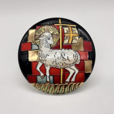 купить Шкатулка "Агнец Божий" (без оригинальной коробки), фарфор, Pavone, Италия, 2024 г.