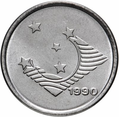 купить Бразилия 1 крузейро (cruzeiro) 1990