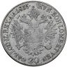 Купить Австрия 20 крейцеров (kreuzer) 1835 Франц I, знак монетного двора "B" - Кремница