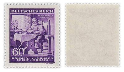 купить Германия, Богемия и Моравия, Третий Рейх 60 Геллеров 1943 "150-летняя годовщина со дня смерти Р. Вагнера"