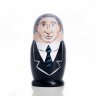 Купить Матрёшка 5-ти кукольная "Правители России: Путин, Ельцин, Горбачёв, Сталин, Ленин", дерево, ручная роспись, г. Нижний Новгород, Россия, 2021 г.