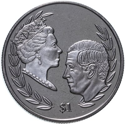 Купить Сьерра-Леоне 1 доллар 2022 "Воцарение короля Карла III"