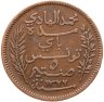 Купить Тунис 5 сантимов (centimes) 1904 "А"